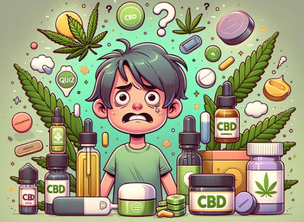 Which  CBD is best for you - take our fun quiz